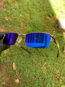 Vilão Prata Neon Blue