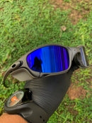 Juliet X-Metal Neon Blue c/ Side Blinder