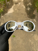 Eye Jacket White Liquid Metal