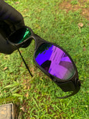 Juliet Carbon Violeta c/ Side Blinder