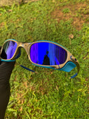 Juliet Plasma Neon Blue c/ Side Blinder