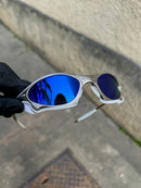 Penny Plasma Neon Blue Kit Branco c/ Side Blinder