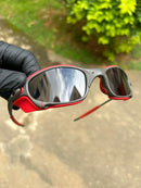 Juliet X-Metal Black Kit Vermelho c/ Side Blinder