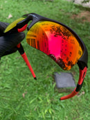 Flak 1.0 Preta Ruby c/ Kit Vermelho