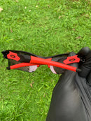 Flak 1.0 Preta Ruby c/ Kit Vermelho