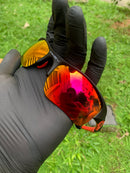 Flak 1.0 Preta Ruby c/ Kit Vermelho